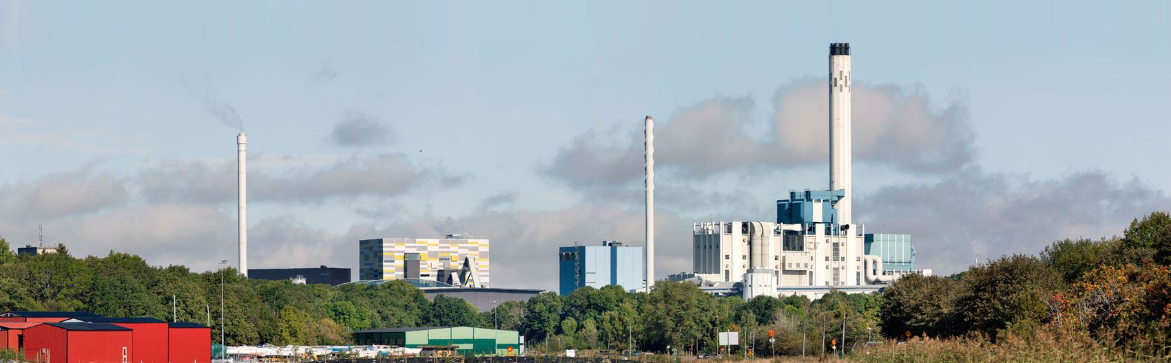 kraftvarmeverket Vy över Kraftvärmeverket i Västerås