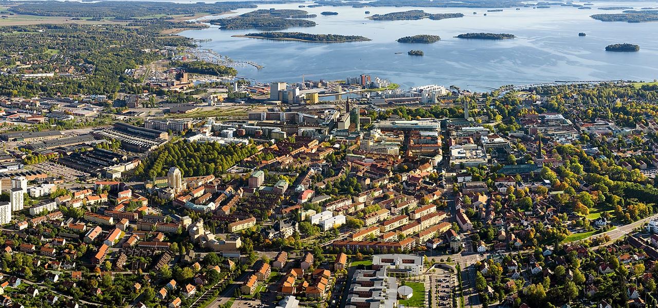 Vy över Västerås