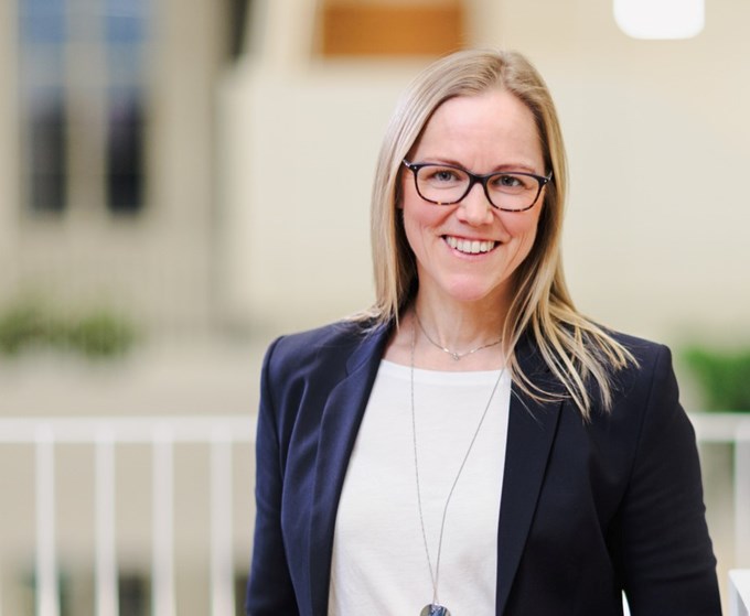 Bild på Kristina Bäckstrand.