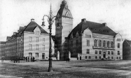 Gammal bild på Stadshotellet i Västerås